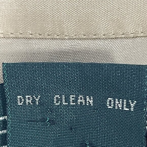 VTG Bushwacker Tan Soft Heavy Textured Buttoned Lined Long Sleeve Shirt Small S - Picture 10 of 10